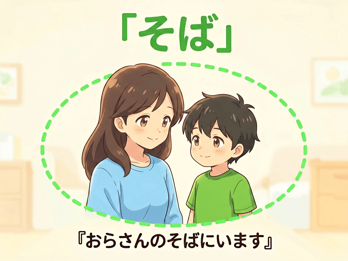 お母さんのそばにいます：靠近媽媽周圍